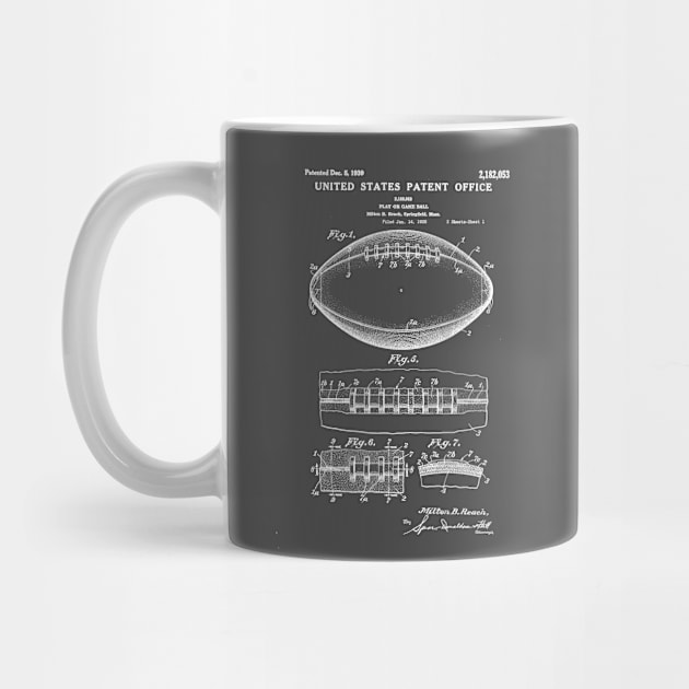 Football Ball Patent White by Luve